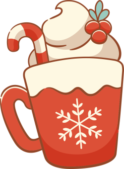 Giáng sinh, christmas, noel, kem, cà phê, coffee