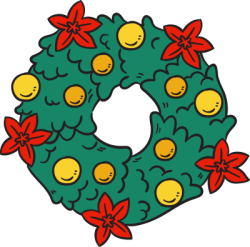 Giáng sinh, christmas, noel, laurel wreath, vòng nguyệt quế