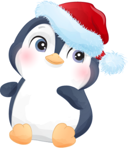 Giáng sinh, christmas, trang trí, decor, chim cánh cụt,penguin