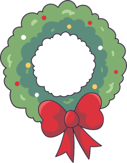 Giáng sinh, christmas, noel, vòng hoa, flower, nơ, ribbon