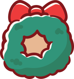 Giáng sinh, christmas, noel, vòng hoa, flower, trang trí