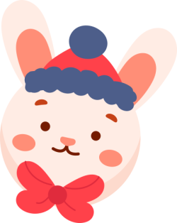 Giáng sinh, christmas, noel, con thỏ, bunny, rabbit