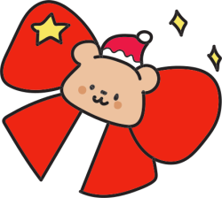 Giáng sinh, christmas, noel, nơ, ribbon, gấu, bear