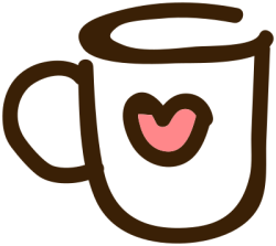 Ly, cốc, cup, love, tình yêu, dễ thương, cute