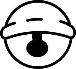 Chuông, bell, cute, dễ thương, line, doodle