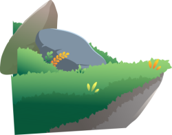 Cỏ, đám cỏ, bãi cỏ, grass, đá, rock