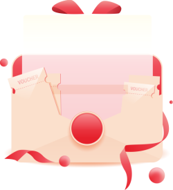 Gift, box gift, thiệp mời, thư, envelope, phong bì