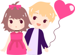 Cặp đôi, couple, tình yêu, love, dễ thương, cute