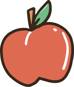 Táo, quả táo, trái táo, apple, dễ thương, cute