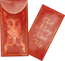 Bao lì xì, lucky money, tết, xuân