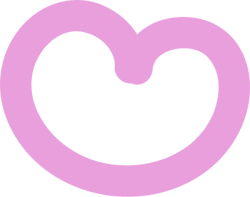 Cute, dễ thương, line, trái tim, heart