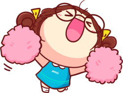 chibi, bé gái, con gái, girl, cute, dễ thương, sinh viên, student