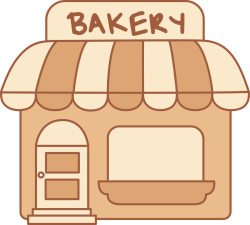 Cửa hàng, store, bakery, cute, dễ thương