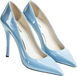 Giày cao gót, giày, shoes, phụ kiện, thời trang, fashion, màu xanh, blue