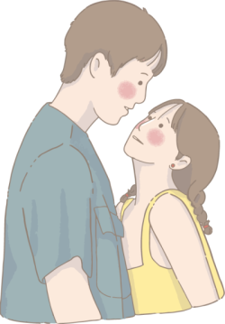 Couple, cặp đôi, love, tình yêu, dễ thương, cute