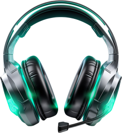 Tai nghe, headphone, tai nghe màu xanh lá, màu đen, black, green