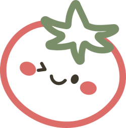 Cute, dễ thương, line, tomato, cà chua