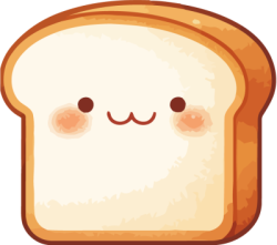 Bánh mì, bakery, sandwich, bread, cute, dễ thương