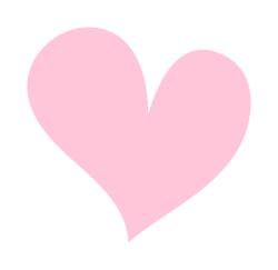 Shape, mảng, trái tim, heart, cute, dễ thương