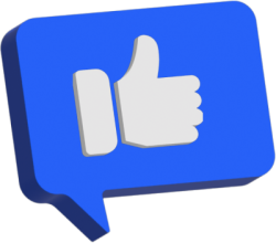 Nút like, like, số một, số 1, number one, thích