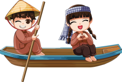 Chibi, cute, dễ thương, boy,cậu bé, bé trai, trai, girl, bé gái, cô gái