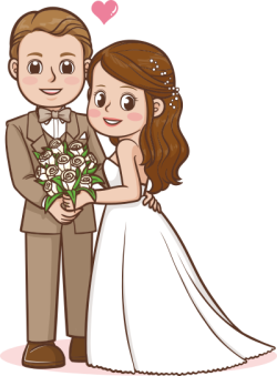 Chibi, dễ thương, cô dâu,cute, bride, chú rể, dâu rể,bride and groom, groom