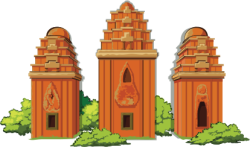 Tháp dương long, Tower, tháp, Bình định