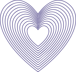 Trái tim, heart, tình yêu, love, line, đường nét