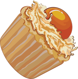 bánh, bánh bông lan, cakes, sponge cakes