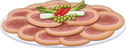 Thịt, thịt heo, giò heo, thịt luộc,Meat, pork, pork trotters, boiled meat