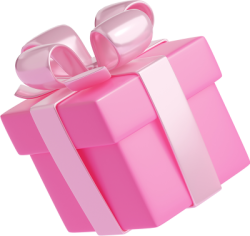 Box, gift box, hộp quà, quà, hộp, 3D, màu hồng, pink, pink box