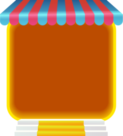 Khung, frame, store, cửa hàng, bục, podium