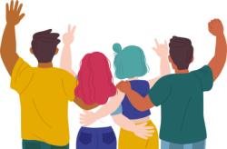 Đám bạn, bạn, hội bạn, friends