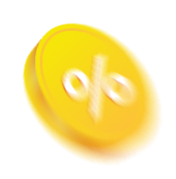 Đồng tiền, tiền xu, tiền, coin, %, dấu %, sale