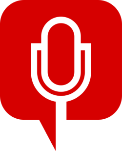 Logo, micro, podcast, host, mc 2