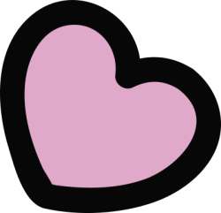 Shape, cute, dễ thương, y2k, heart, trái tim