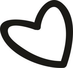 Shape, line, trái tim, heart