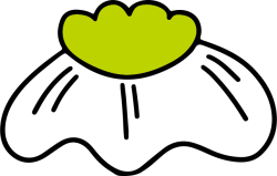 Hoa, flower, line, đường nét 1