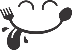 Muỗng, đĩa, nĩa, dụng cụ ăn uống, food, thực phẩm, logo