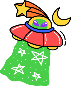 y2k, dễ thương, cute, ufo, hành tinh, planet