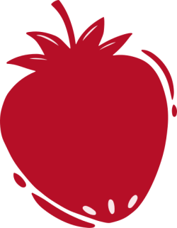 Logo, dâu, trái dâu, strawberry