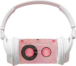 băng cassette, cassette, đĩa, CD, tai nghe headphone