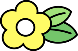 Hoa, hoa lá, flower, cute, dễ thương 4