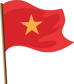 Việt Nam, lá cờ, flag 2