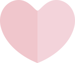 shape, mảng màu, trái tim, heart