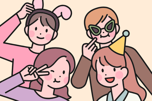 Dooble, cute, dễ thương, chibi, hoạt hình, cặp đôi, couple, bạn bè, friend