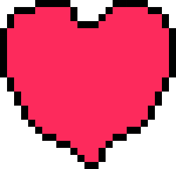 Pixel, trái tim, heart