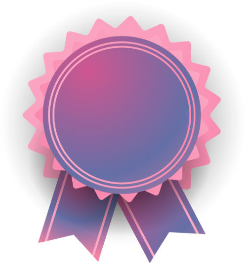 Shape, gradient, abstract, họa tiết, trang trí, decor, ruy băng, ribbon, badge