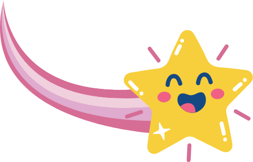 ngôi sao, cầu vồng,star, rainbow
