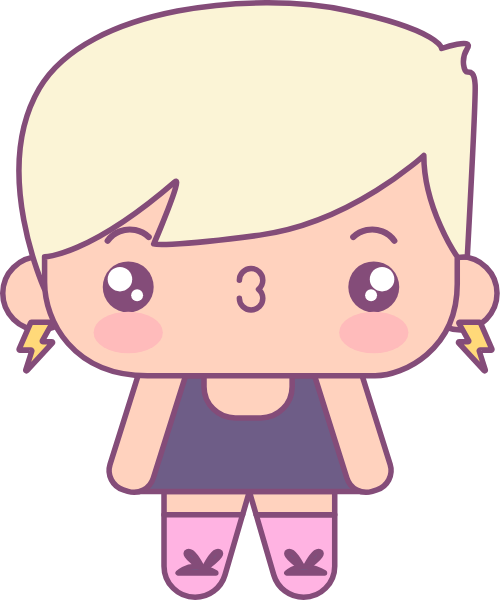 Dooble, cute, dễ thương, chibi, hoạt hình